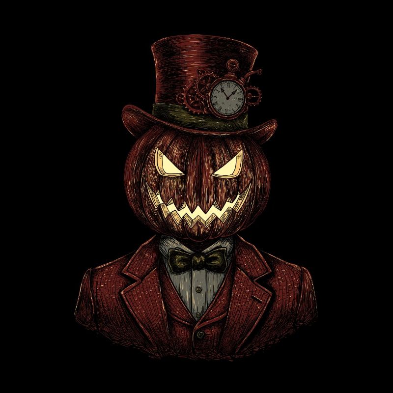 Pumpkin gentleman steampunk