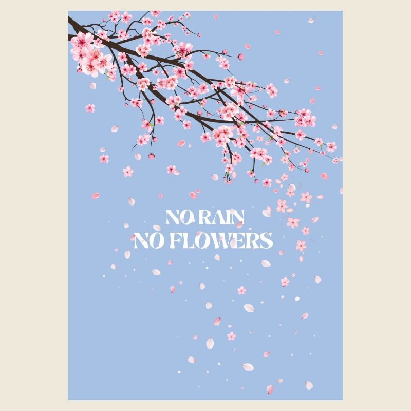 Pas de pluie pas de fleurs Cerisier Fleur