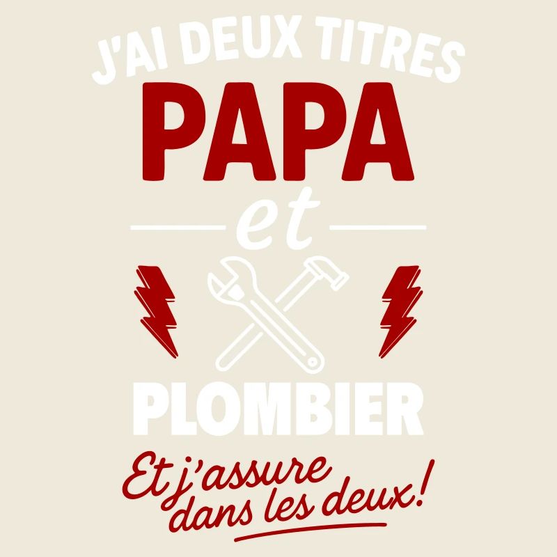 Dad and Plumber Christmas Father's Day Gift Idea