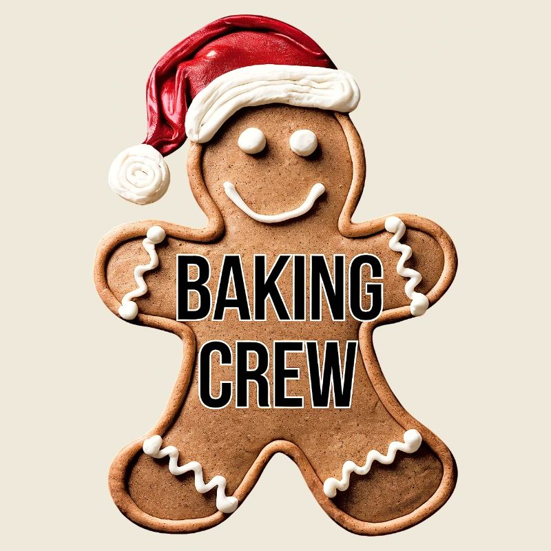 Baking Crew Lebkuchenmann Weihnachten backen