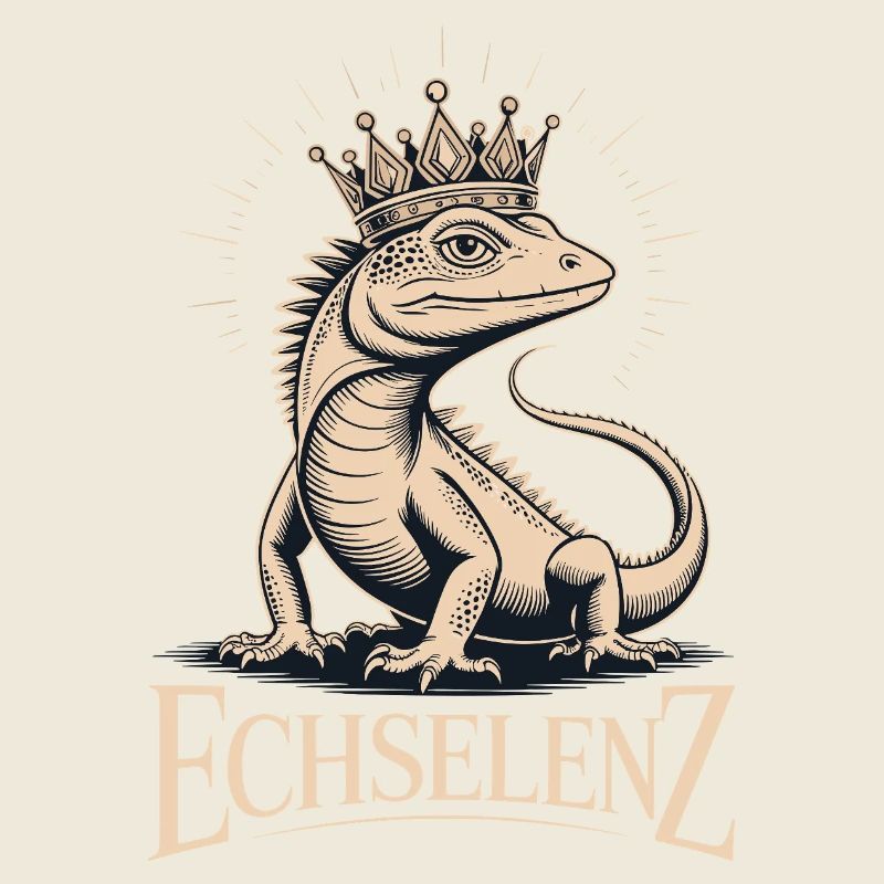 Echselenz Lustige Echse