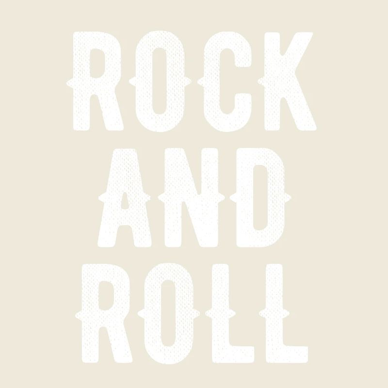 Rock'n'Roll Bold Typografie