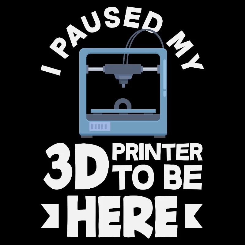 I paused my 3D printer funny