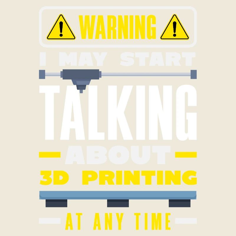 Warnung Könnte Jederzeit Über 3D Druck Sprechen