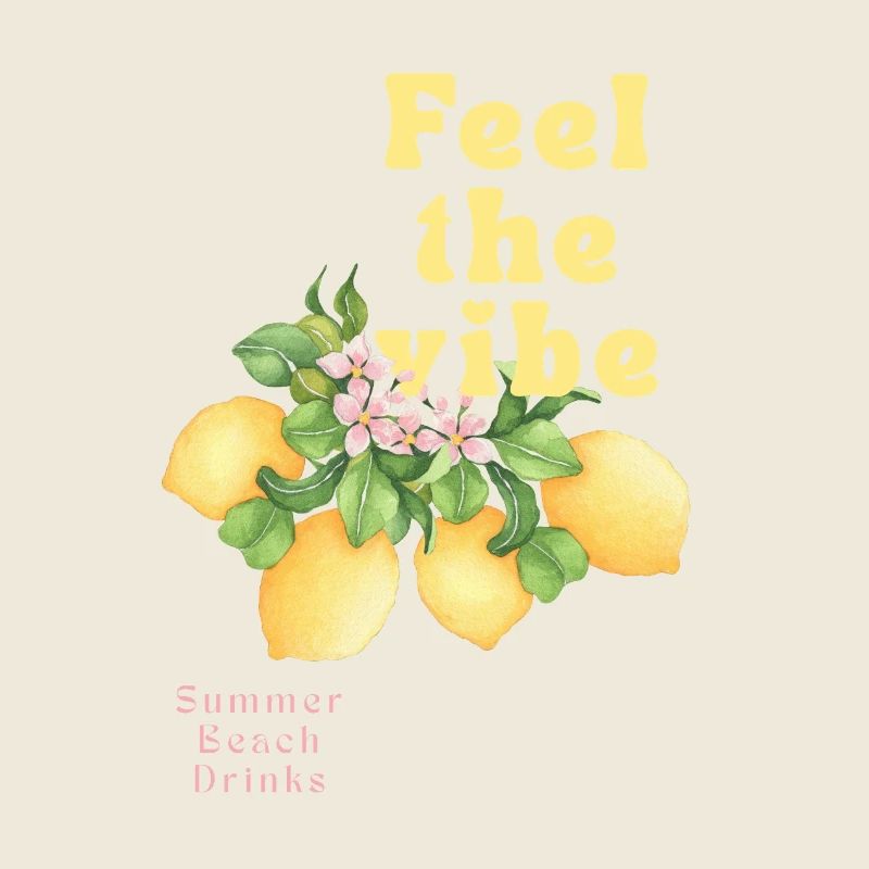 Feel the Vibe – Summer Lemon Drinks