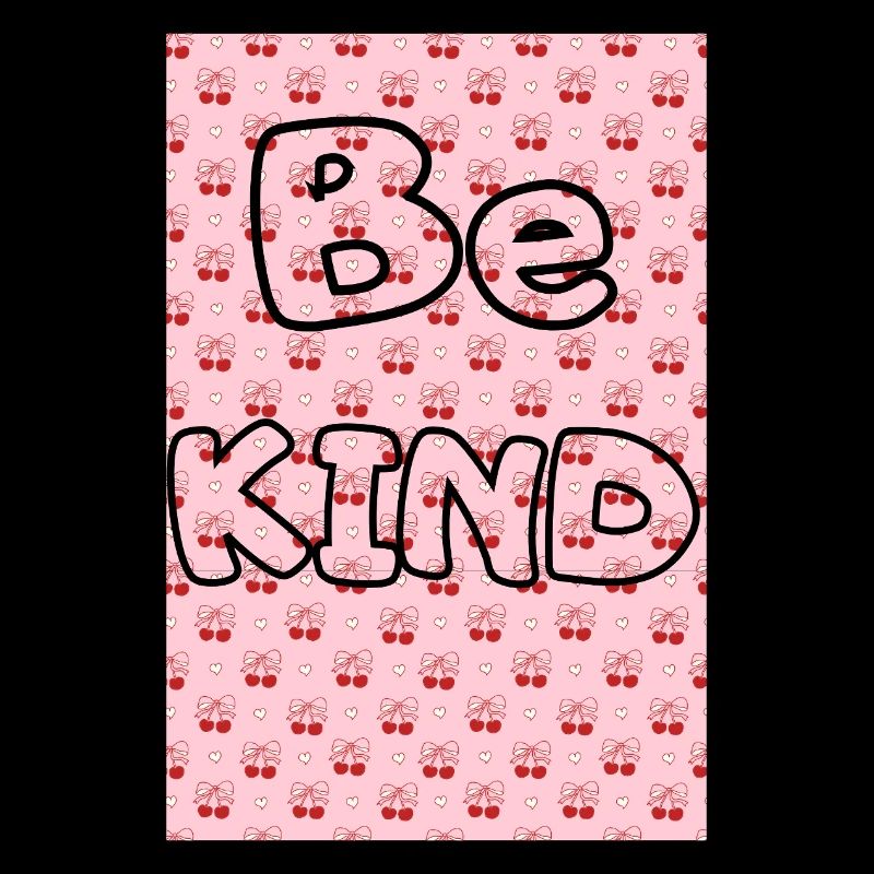 Be kind mit Kirschmuster