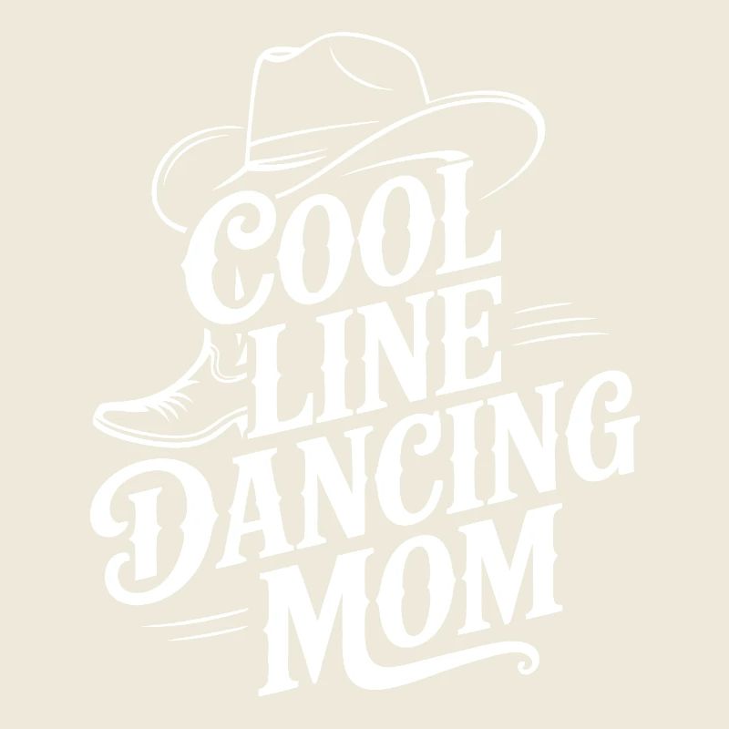 Line Dance Mom Linedance Mama Geschenk