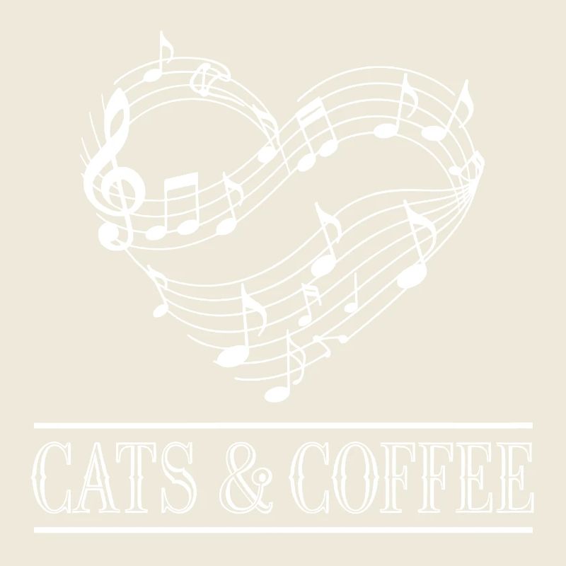 J’adore les chats et le café