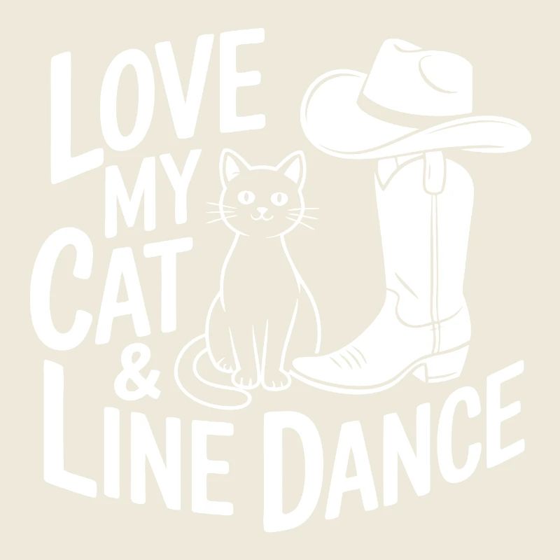 I love my cats and line dancing