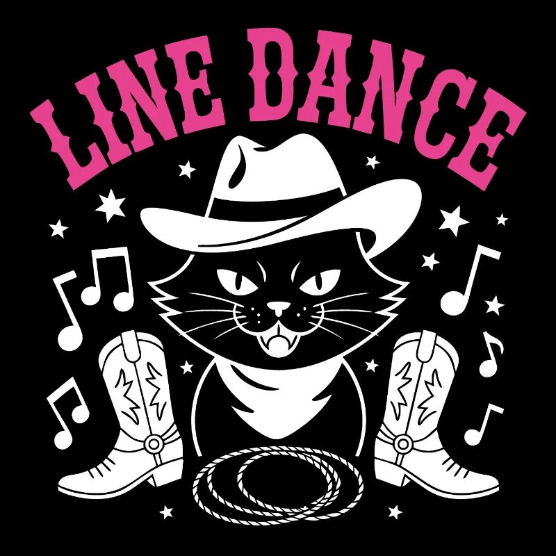 I love my cat and line dancing