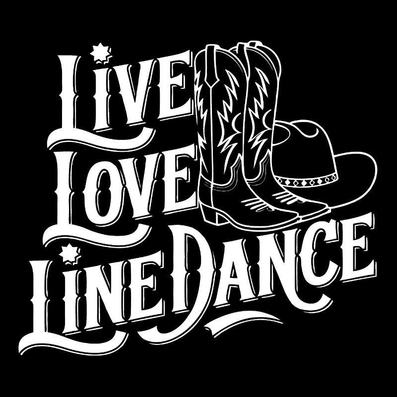 Life Love Line Dance Dancing Dance Sport
