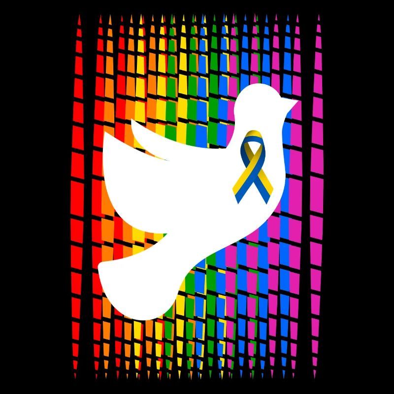 Pride Feather Dove Ukraine