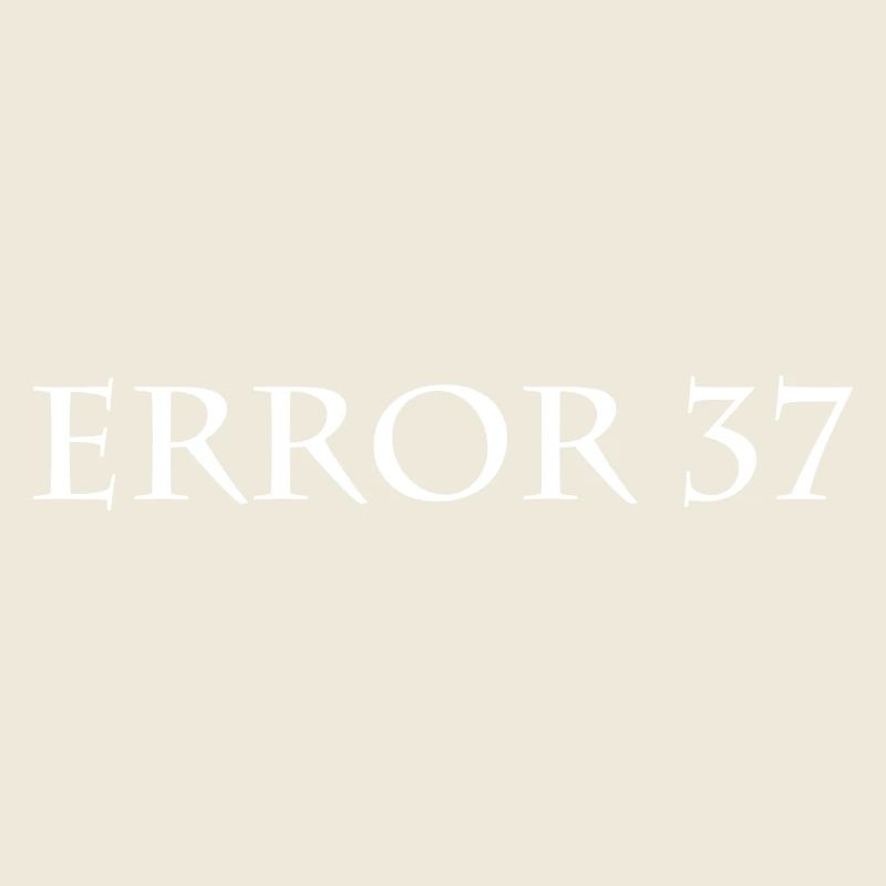 Error 37
