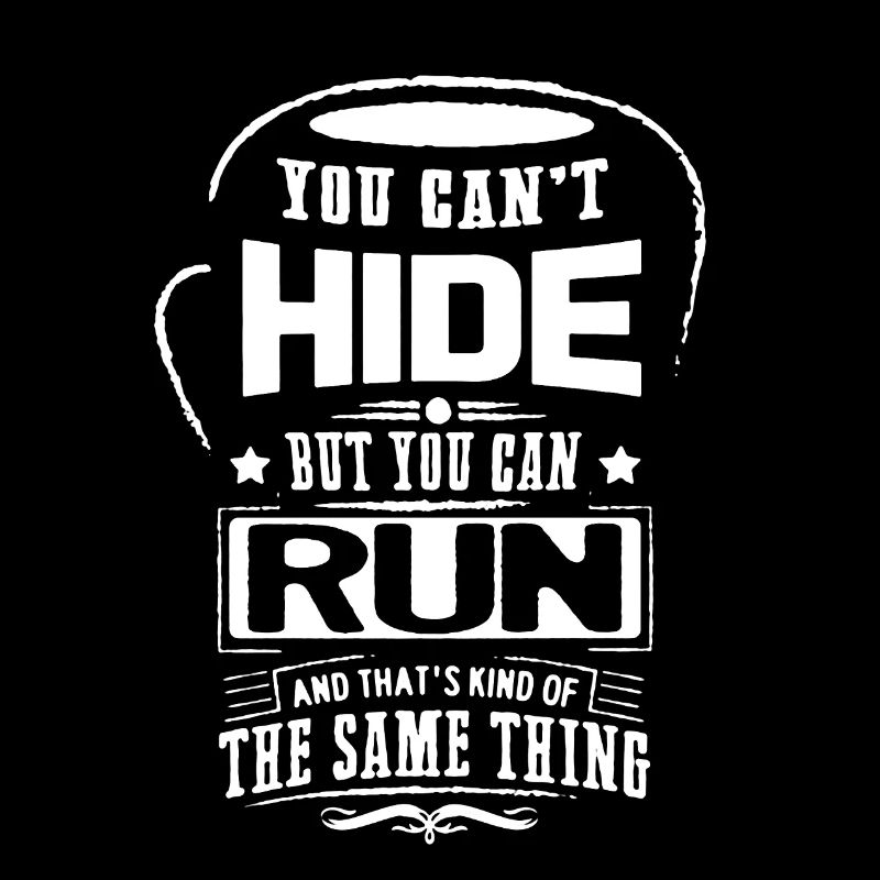 Boxing You Can't Hide But You Can Run