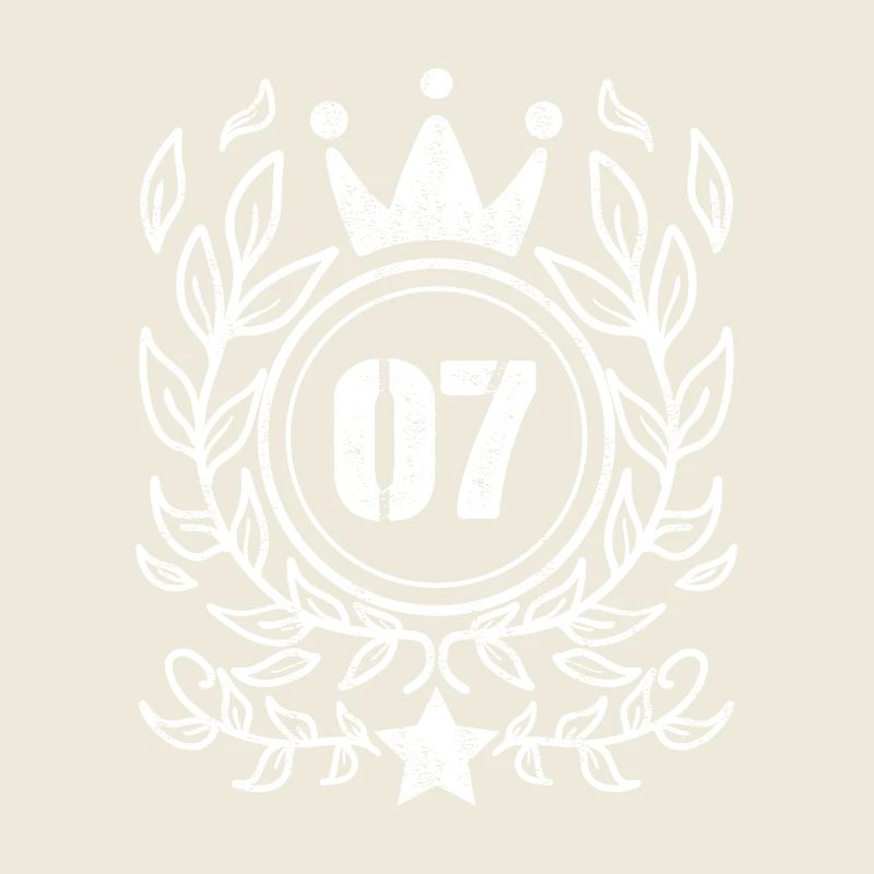 Couronne à 7 numéros