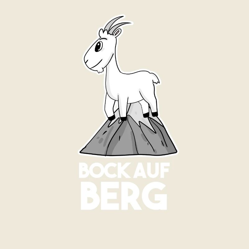 Bock auf Berge - Ziege Ziegenbock