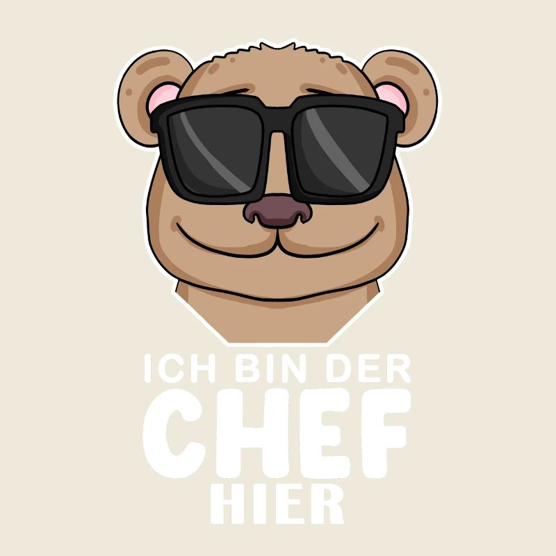 Cool Bär Chef Spruch
