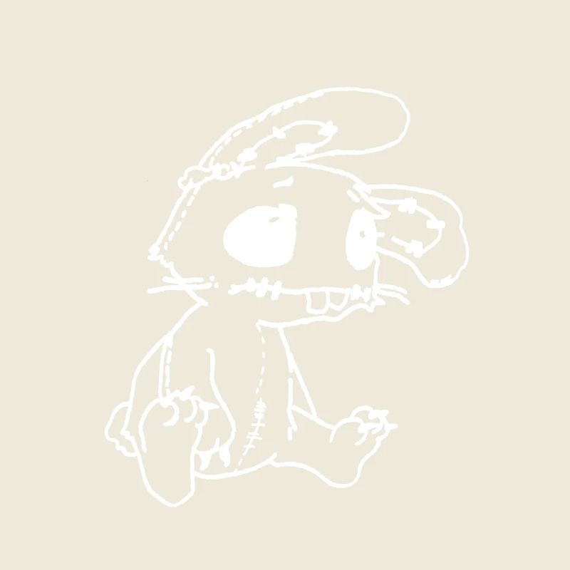 Sad Rabbit - funny emo bunny