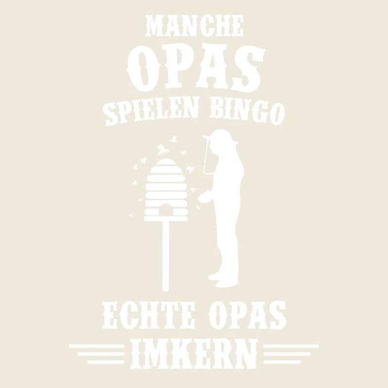 T-Shirt Geschenk - Imker echte Opas imkern