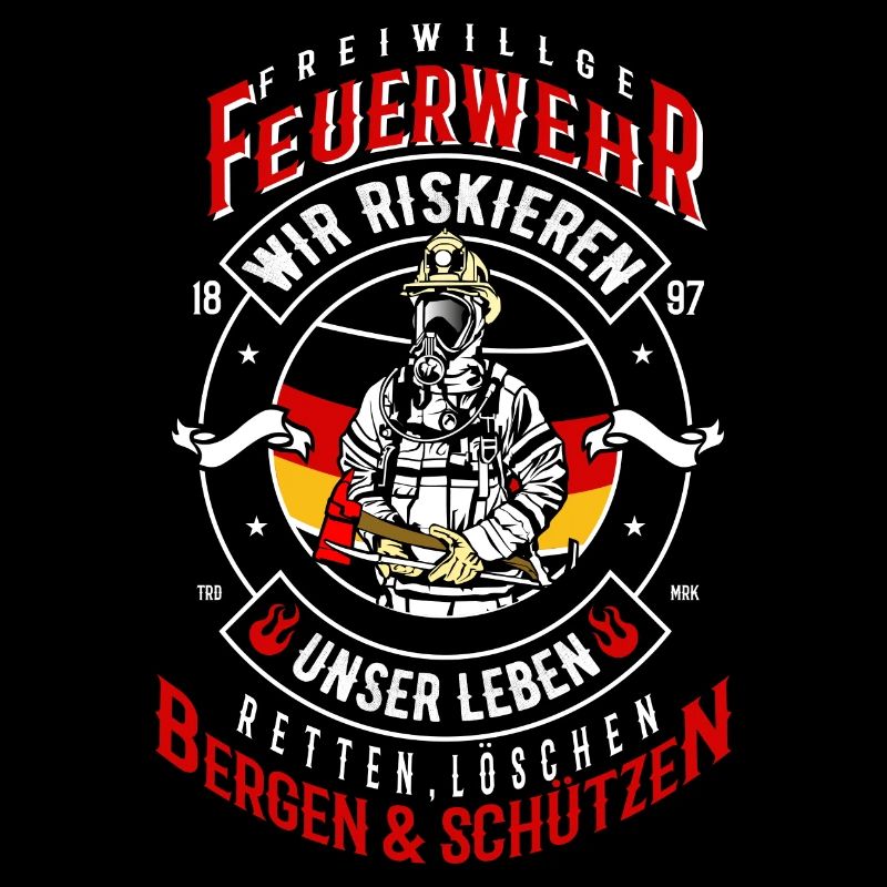 Volunteer firefighter firefighter