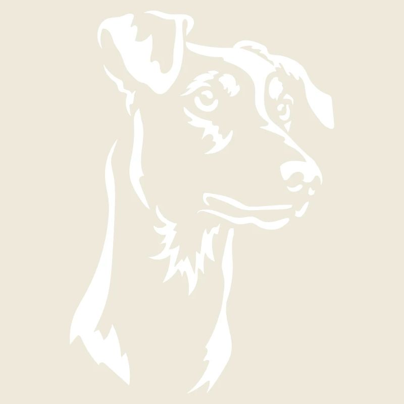 German Pinscher Head "Black Edition"