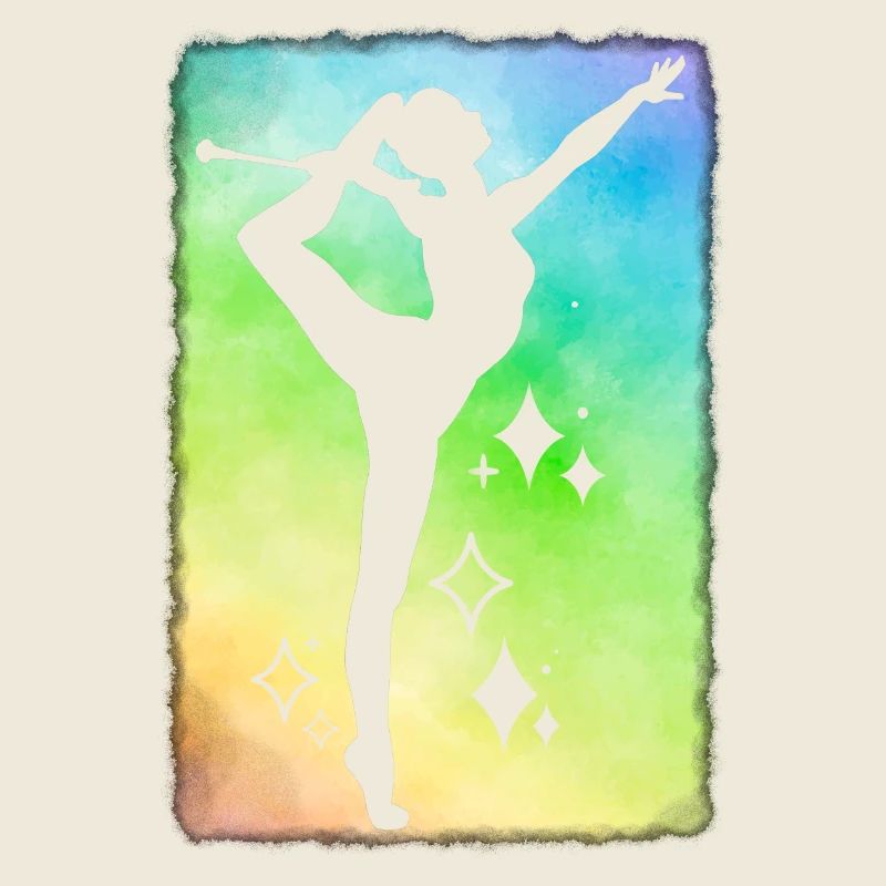 Twirleuse raindow background