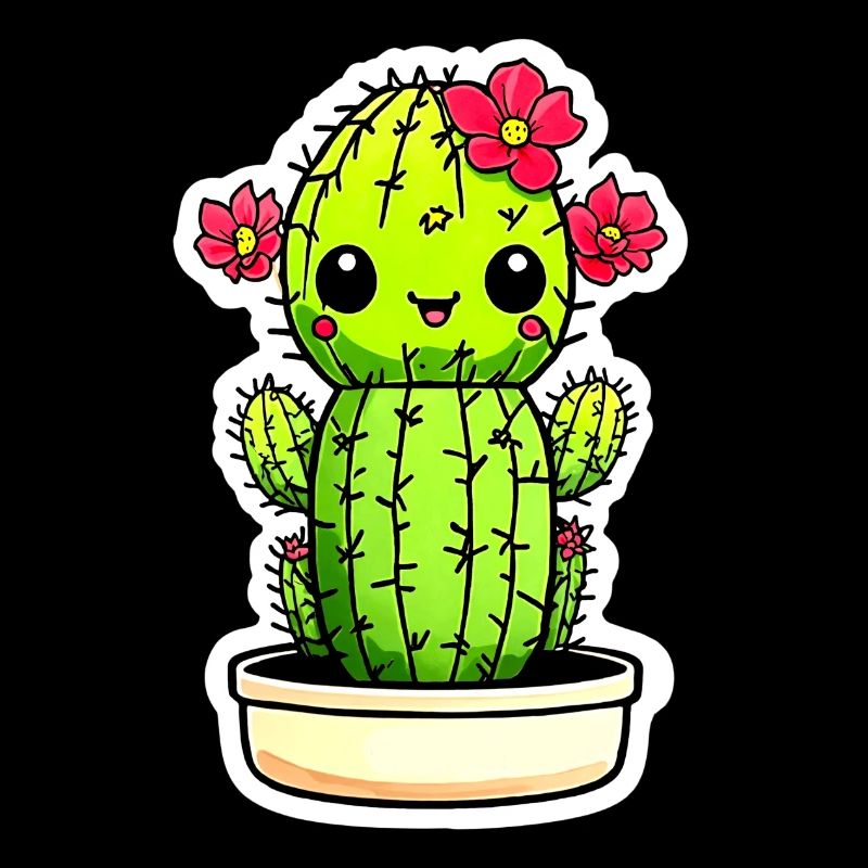 Cactus Mignon Kawaii