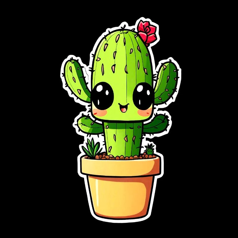 Cactus Mignon Kawaii