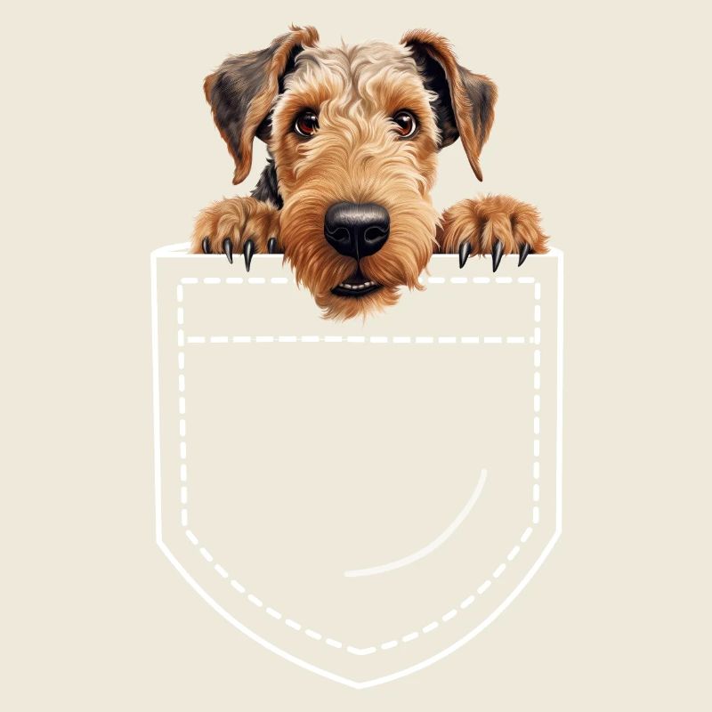 Chien Airdale Terrier