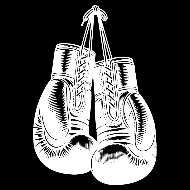 Gants de boxe classiques dans le style d’un boxeur vintage