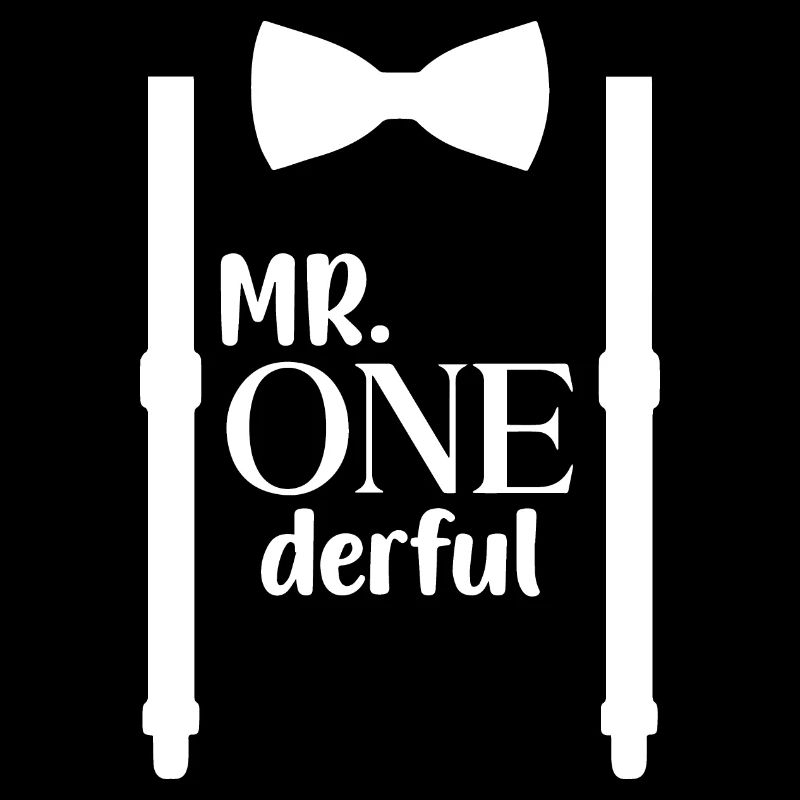 Mr. ONEderful Mr wonderful Tie Funny