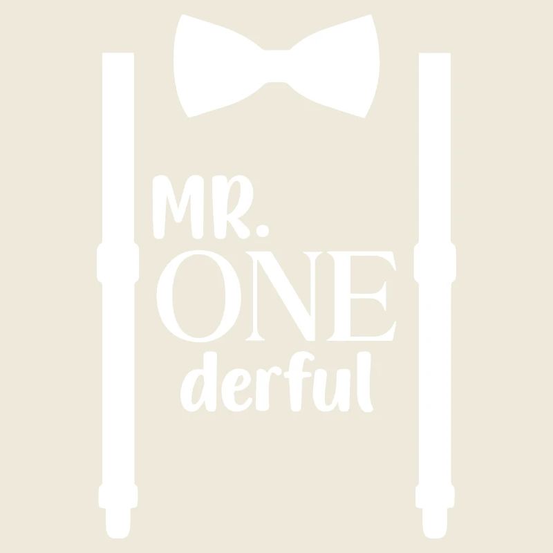 Mr. ONEderful Herr wunderbare Krawatte Lustig