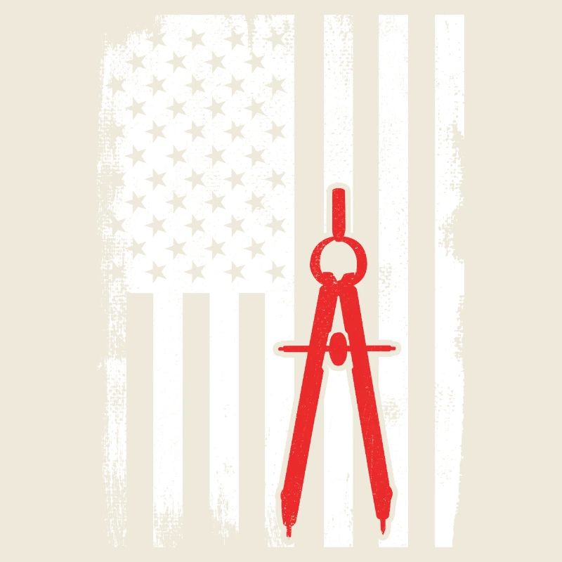 Architecture USA Flag