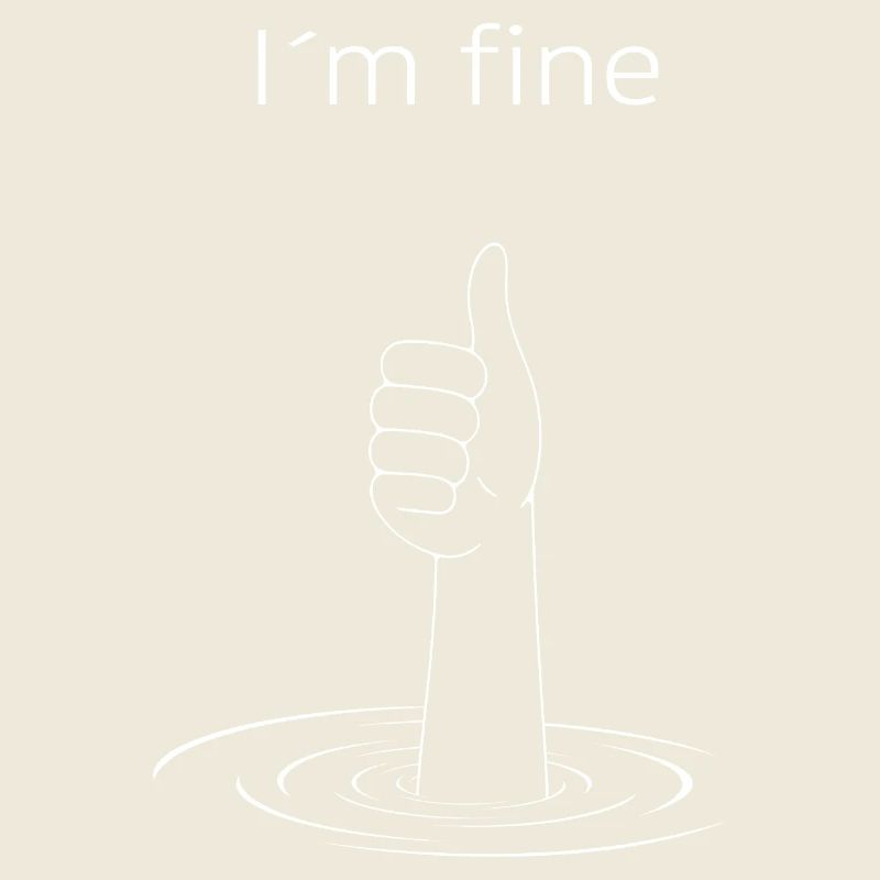 "I'm fine" – Sarcastic Fun Shirt