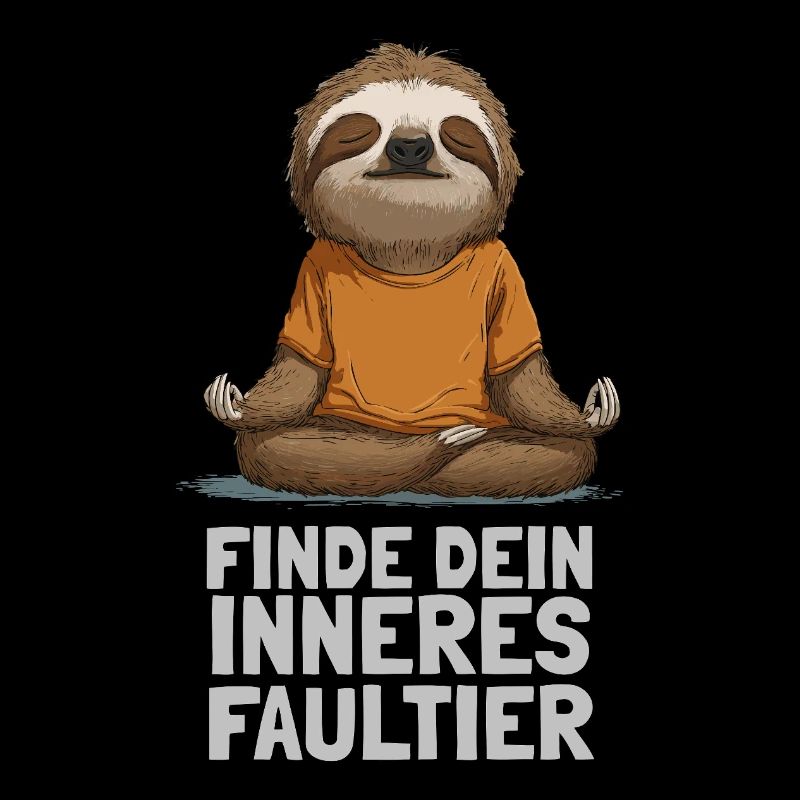 Find Your Inner Sloth - Yoga Sloth Motif