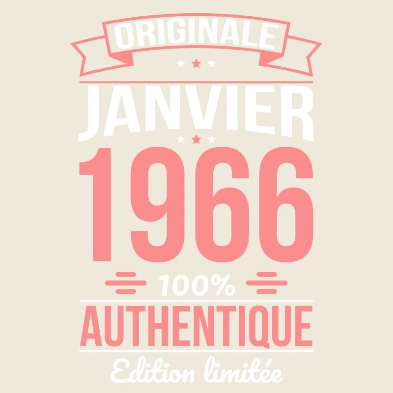Anniversaire 60 ans - Originale - Janvier 1966