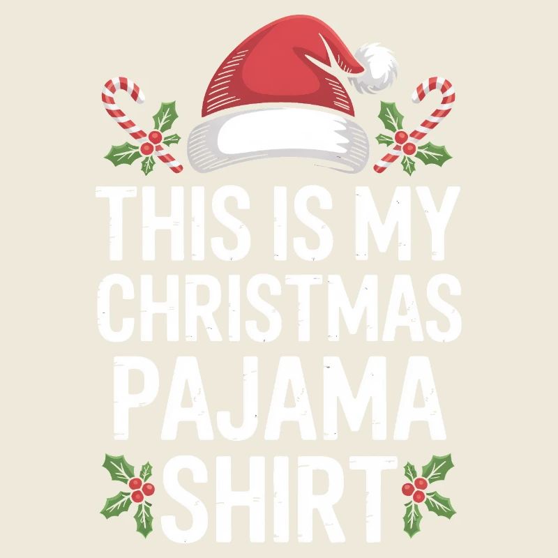 Das ist mein Weihnachts-Pyjamashirt