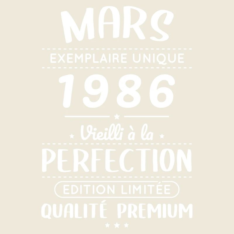 Anniversaire 40 ans - Mars 1986 Perfection