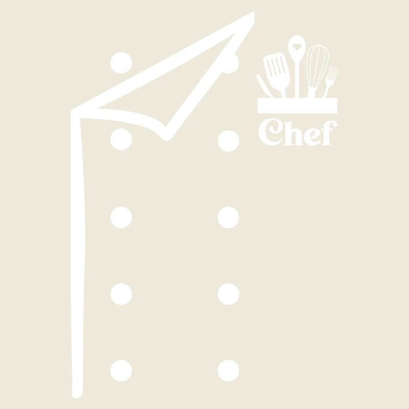 Chef chef drôle Chef Boulanger Chef Uniforme avec outils