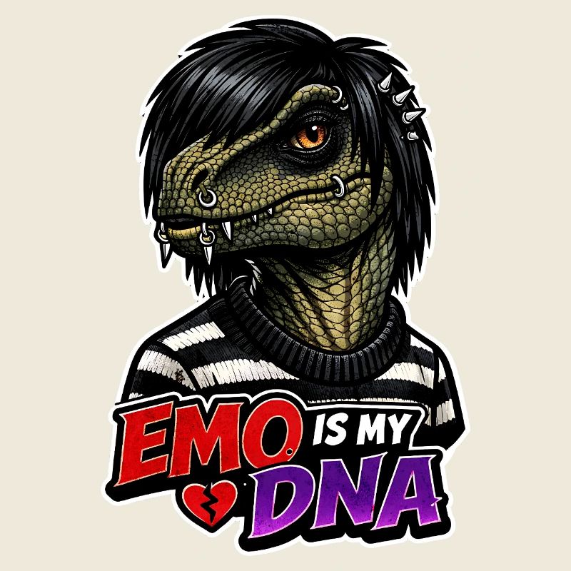 Emo-dinosaurier, Trauriger Dino, Emotionaler