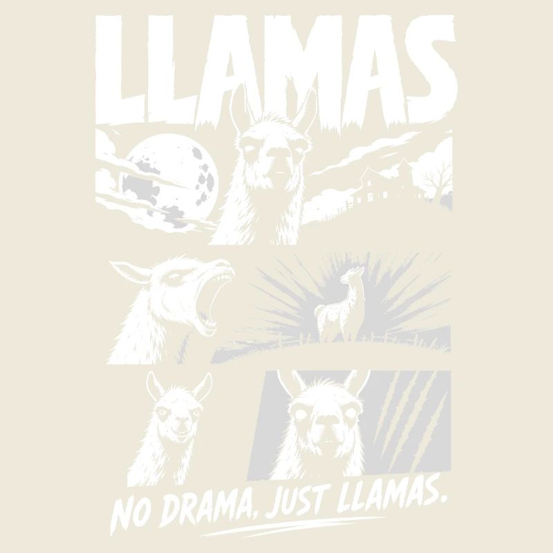 Lamas Horror Comic Pas de drame Art