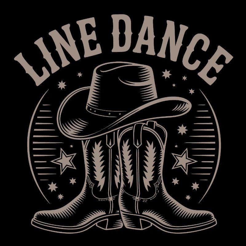 Line Dance mein Hobby. Cooles Linedance Design