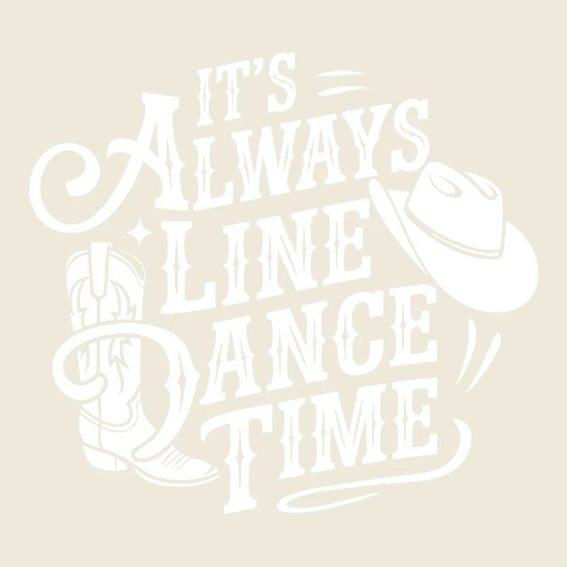 Line Dance Zeit Line Dancing Tanzen