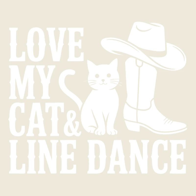 I love my cat and line dancing