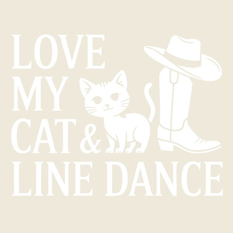 I love my cat and line dancing