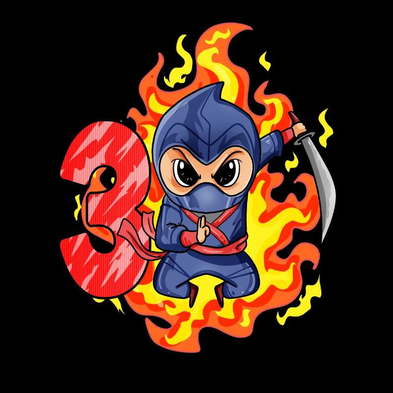 3ème anniversaire Garçon 3 ans Ninja