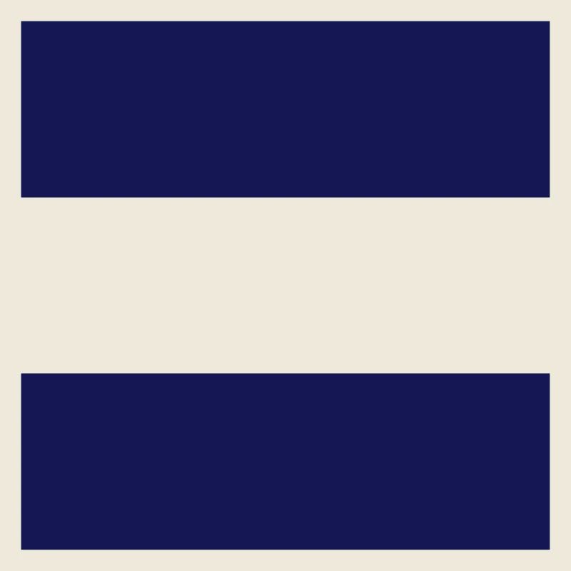 Balken, quer gestreift