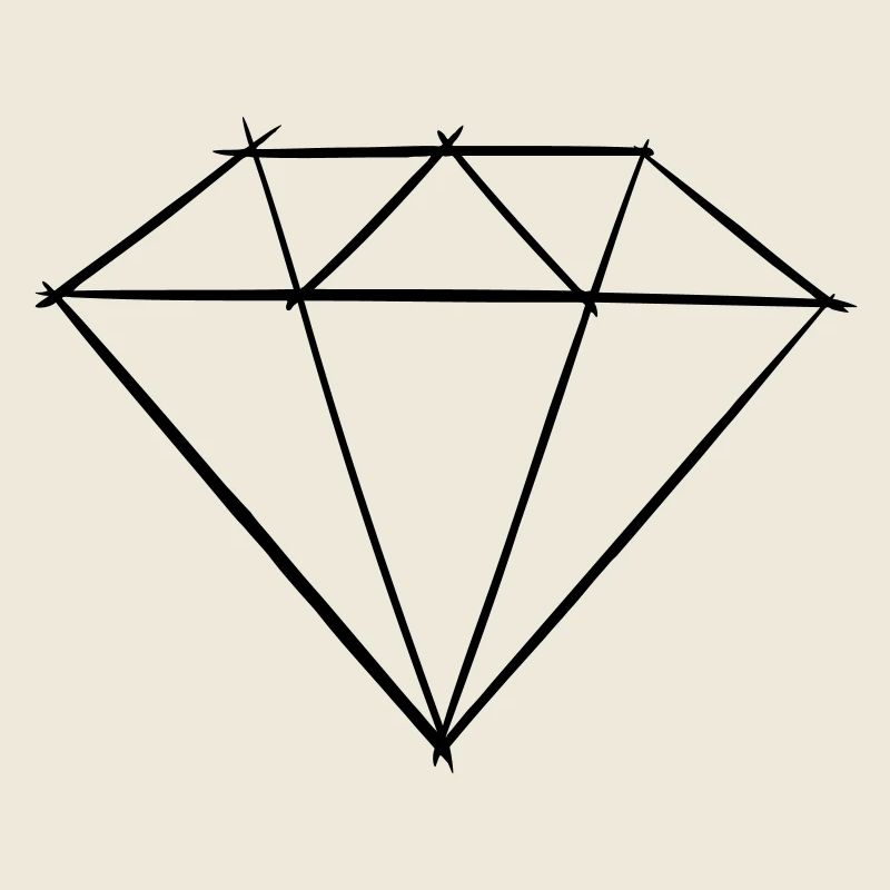 Gemstone Symbol Drawing