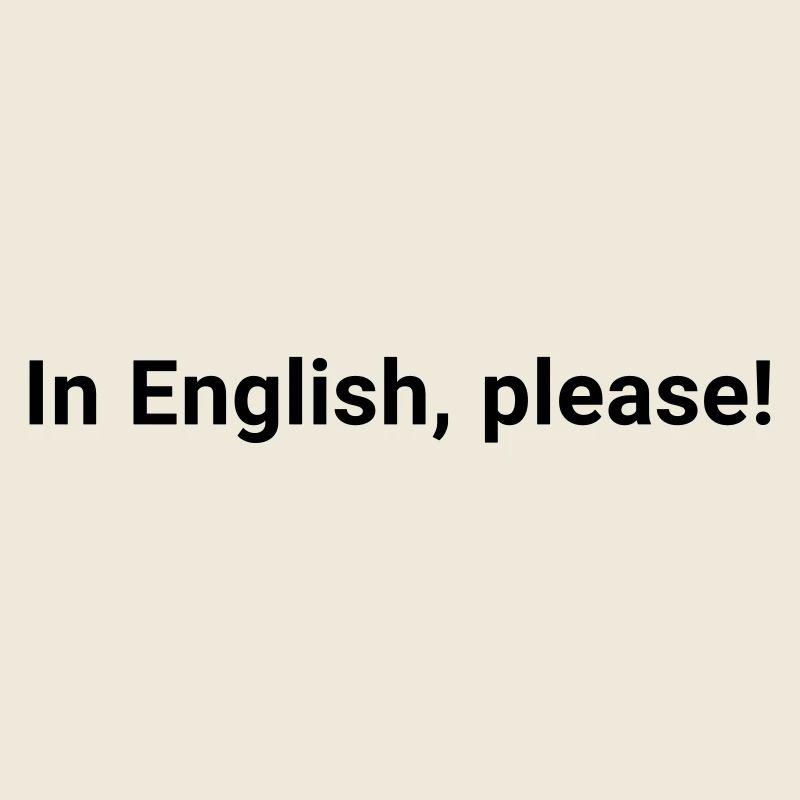 en anglais