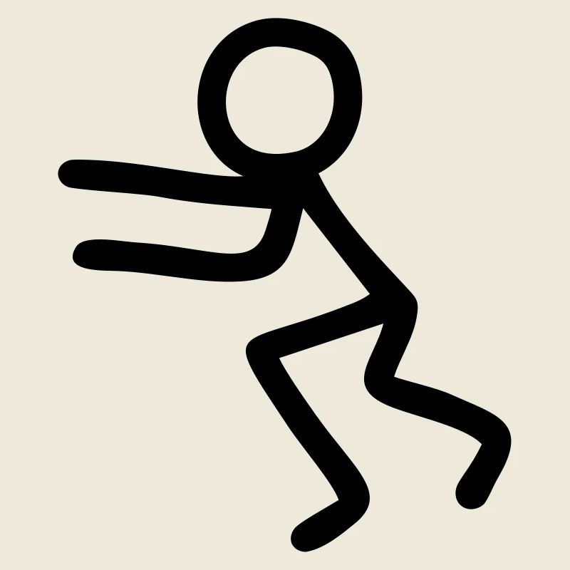 Laufendes Strichmännchen